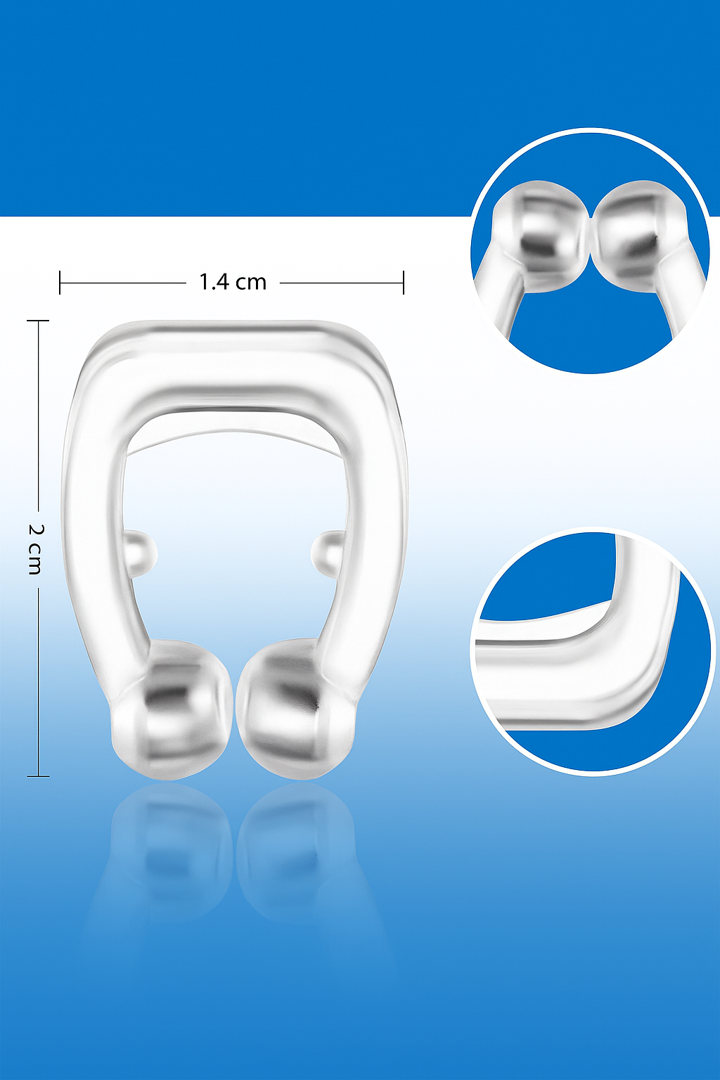 CalmaSleep™ - Calmagnetic Nose Clip