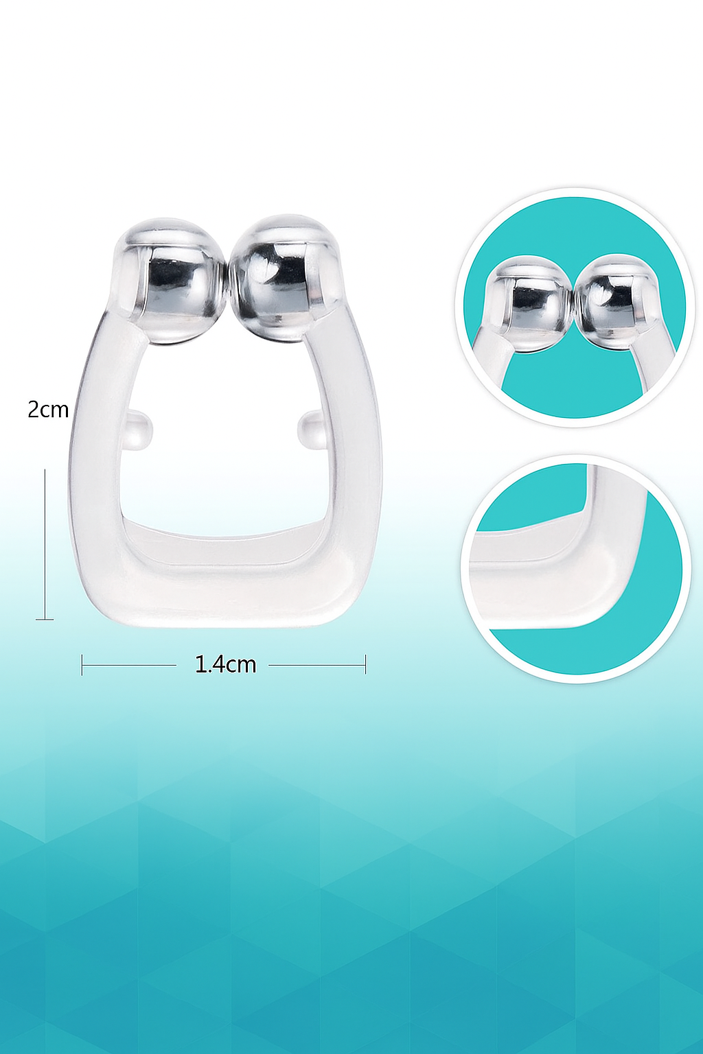 CalmaSleep™ - Calmagnetic Nose Clip